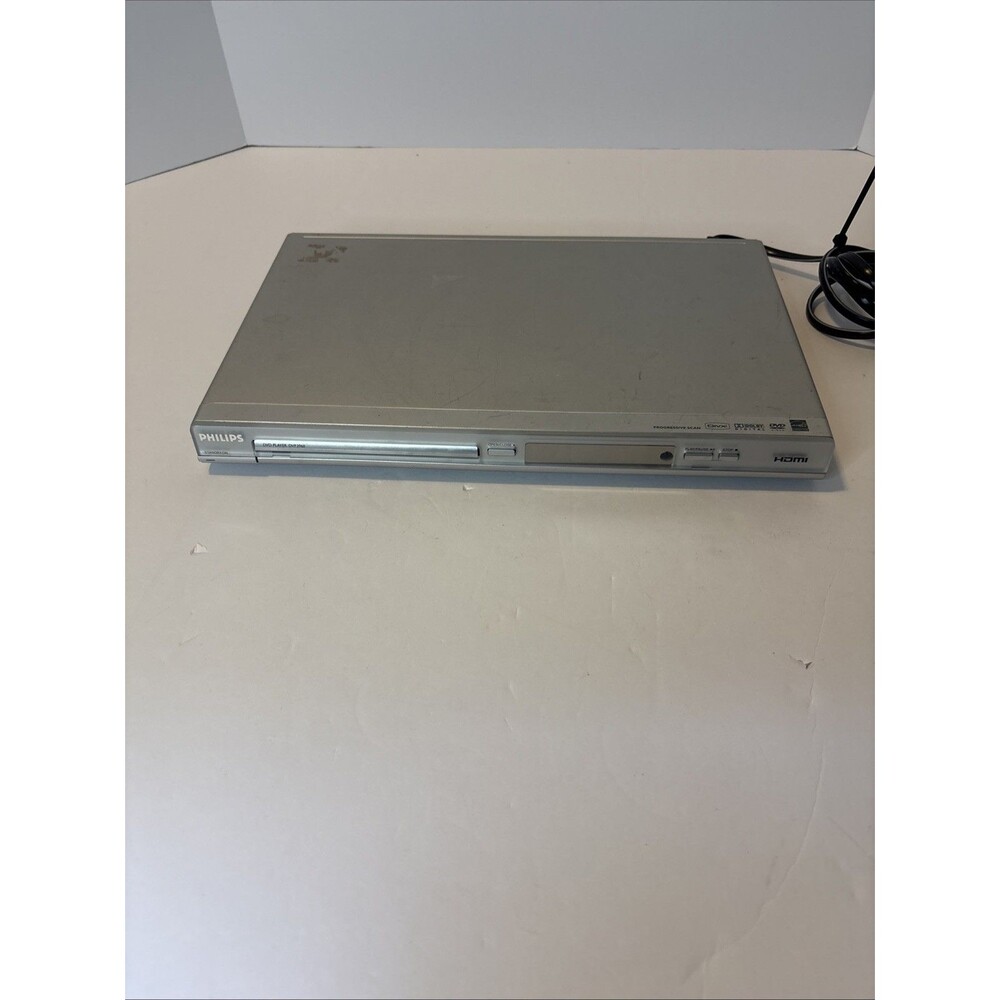 Philips DVP3960/37 DVD Player Silver HDMI Progressive Scan No Remote/Cords